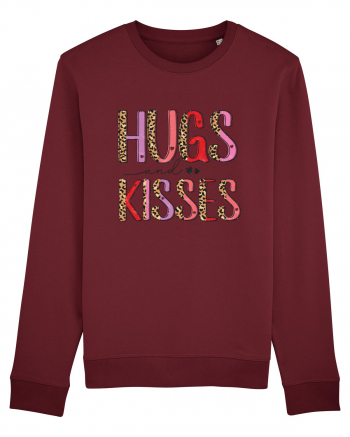 Hugs And Kisses Burgundy