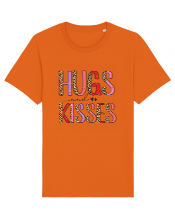 Hugs And Kisses Bright Orange