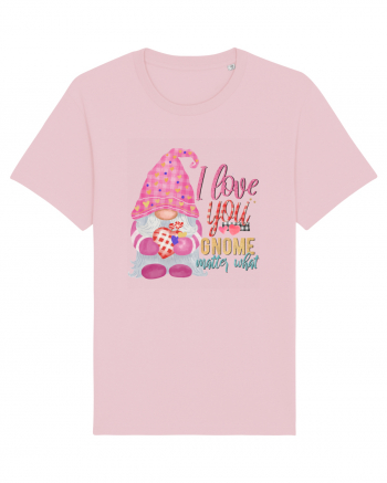 I Love You Gnome Matter What Cotton Pink