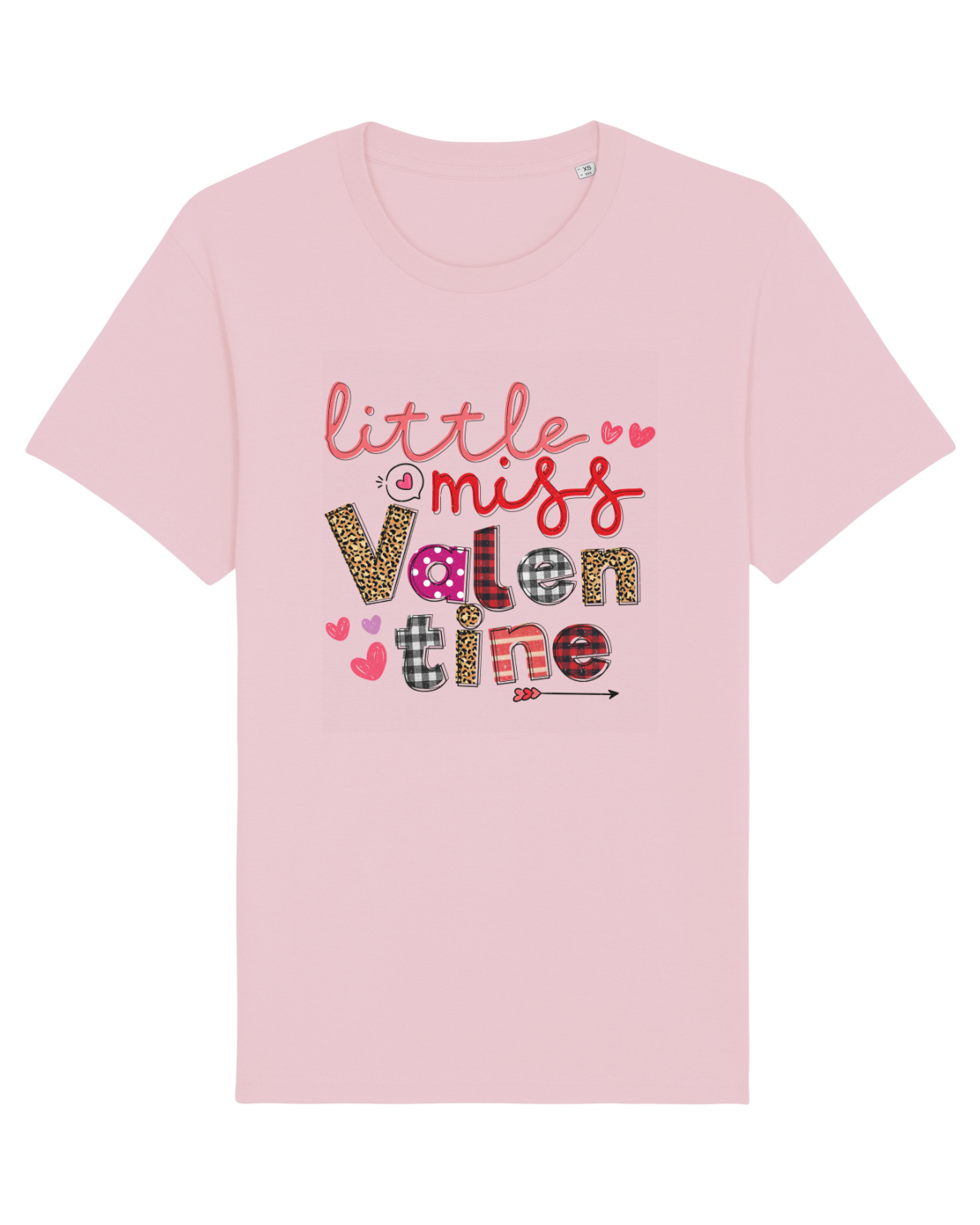 Tricou mânecă scurtă Unisex Rocker Cotton Pink