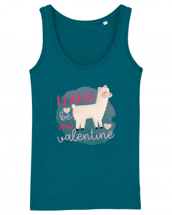 Llama Be Your Valentine Ocean Depth