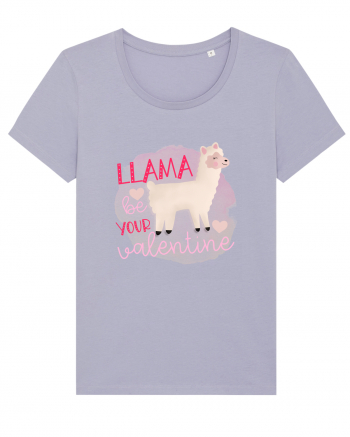 Llama Be Your Valentine Lavender