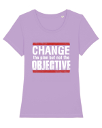 Change the plan Tricou mânecă scurtă guler larg fitted Damă Expresser