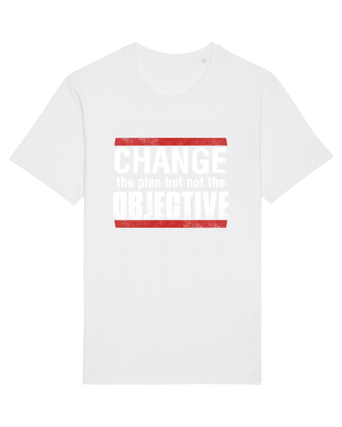 Tricou mânecă scurtă Unisex Rocker White