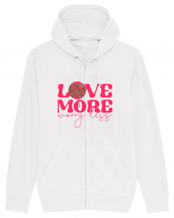 Love More Worry Less White