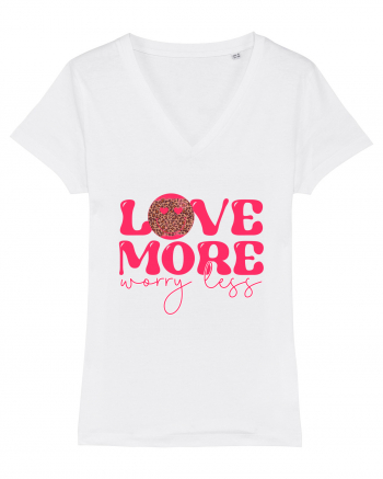 Love More Worry Less White