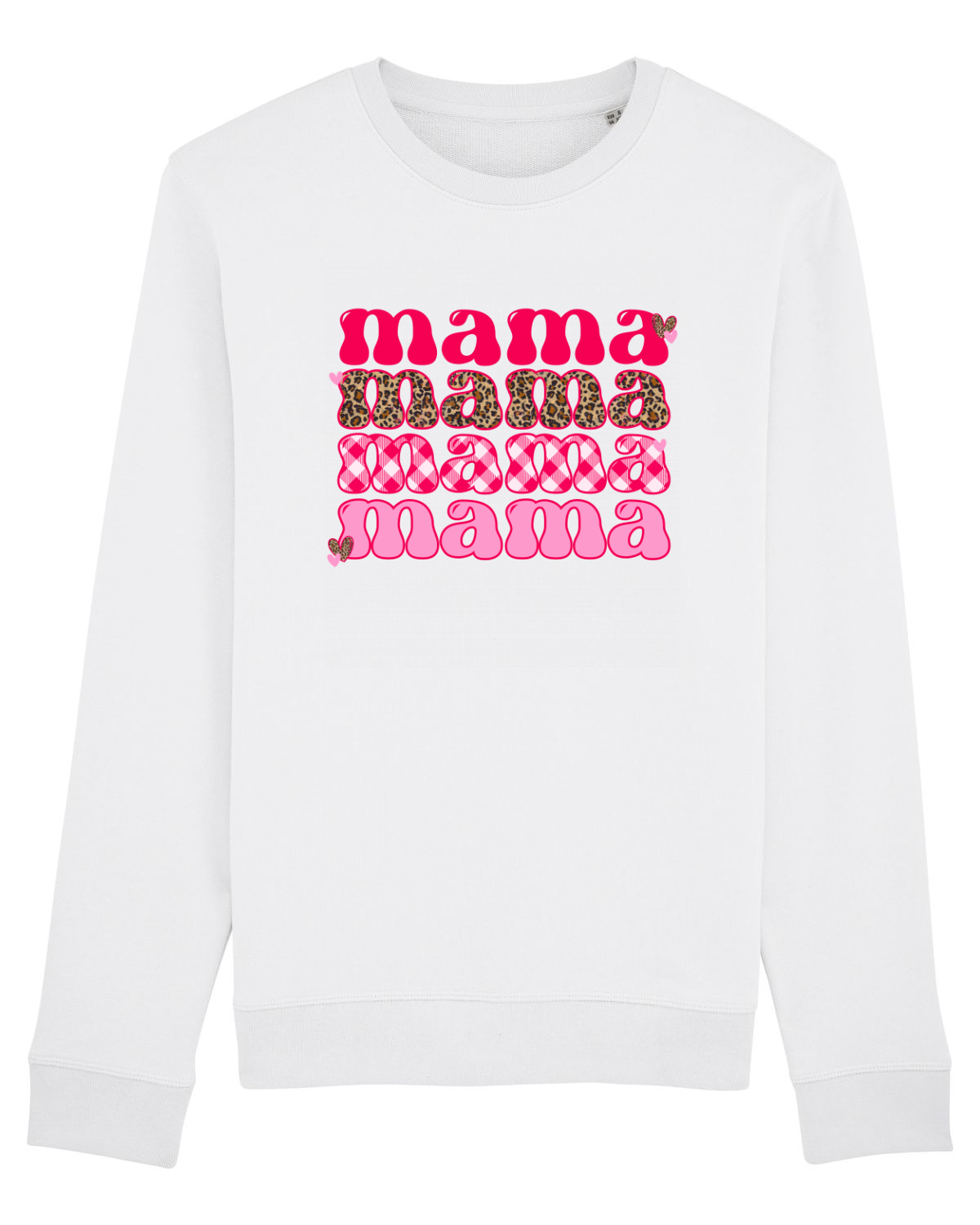 Bluză mânecă lungă Unisex Rise White