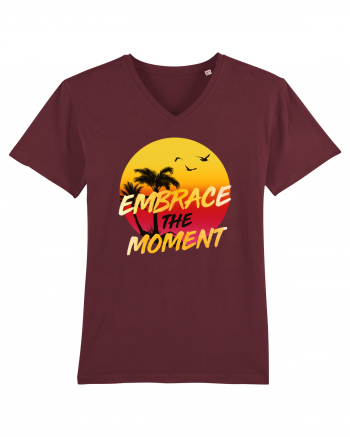 Embrace the moment Burgundy