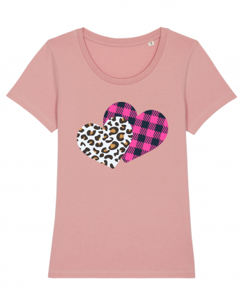 Print Hearts Canyon Pink