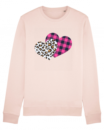 Print Hearts Candy Pink