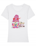 There's Gnome One Like You Tricou mânecă scurtă guler larg fitted Damă Expresser