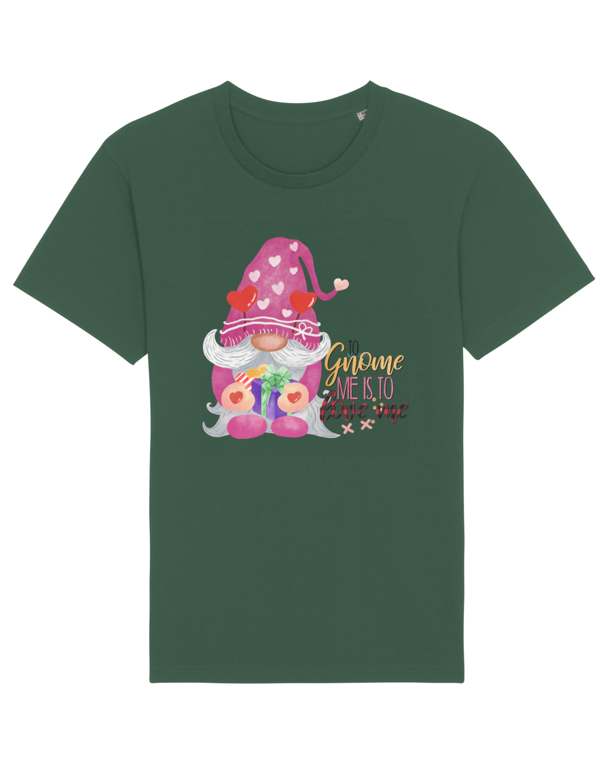 Tricou mânecă scurtă Unisex Rocker Bottle Green