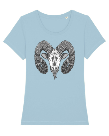 Berbec-zodiac B&W Sky Blue