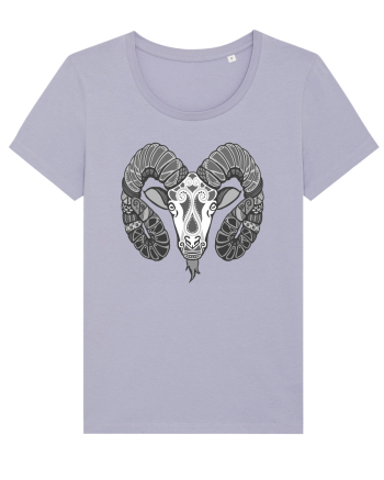 Berbec-zodiac B&W Lavender