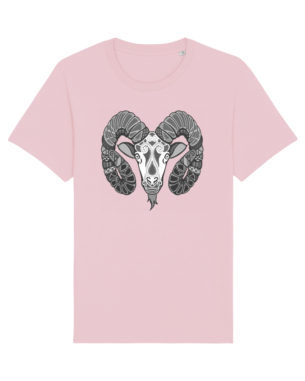Tricou mânecă scurtă Unisex Rocker Cotton Pink