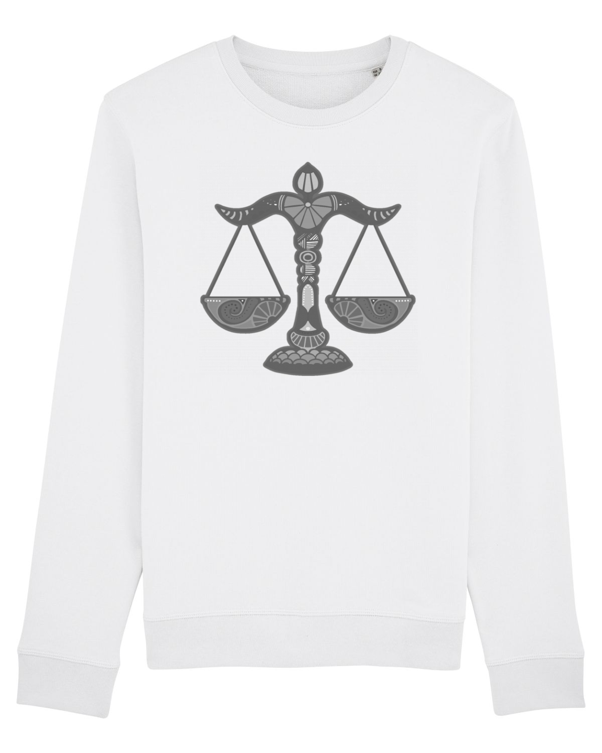 Bluză mânecă lungă Unisex Rise White
