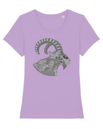 Capricorn-zodiac B&W Lavender Dawn