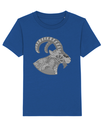 Capricorn-zodiac B&W Majorelle Blue