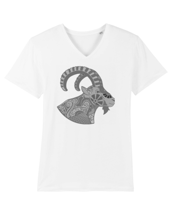 Capricorn-zodiac B&W White