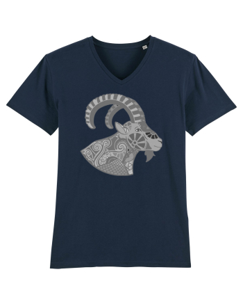Capricorn-zodiac B&W French Navy