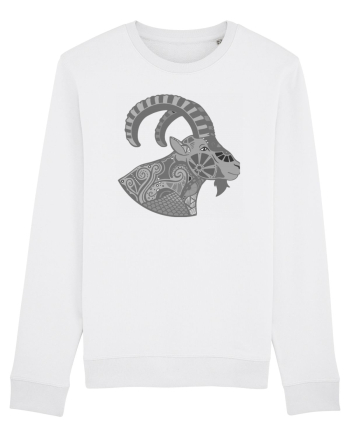 Capricorn-zodiac B&W White