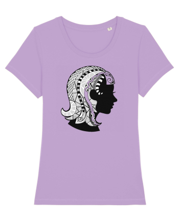 Fecioara-zodiac B&W Lavender Dawn