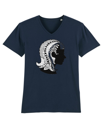 Fecioara-zodiac B&W French Navy