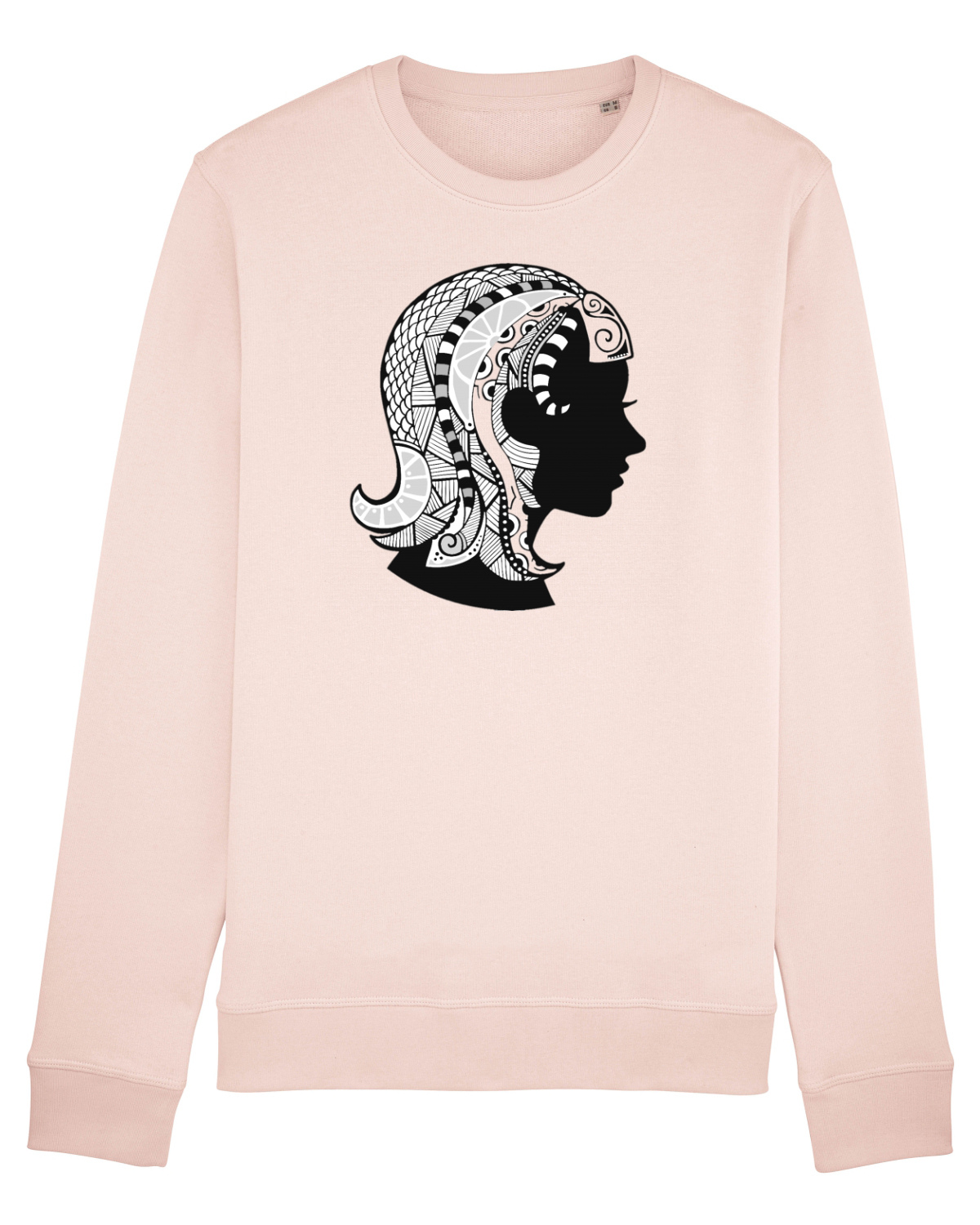 Bluză mânecă lungă Unisex Rise Candy Pink