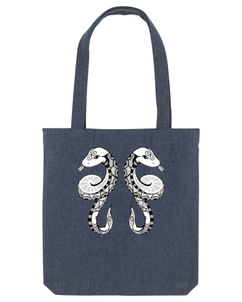 Gemeni-zodiac B&W Midnight Blue