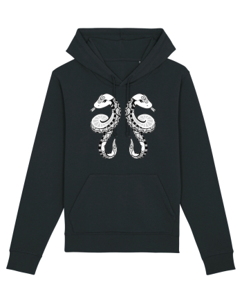 Gemeni-zodiac B&W Black