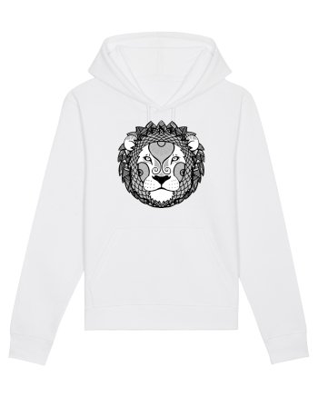 Leu-zodiac B&W White