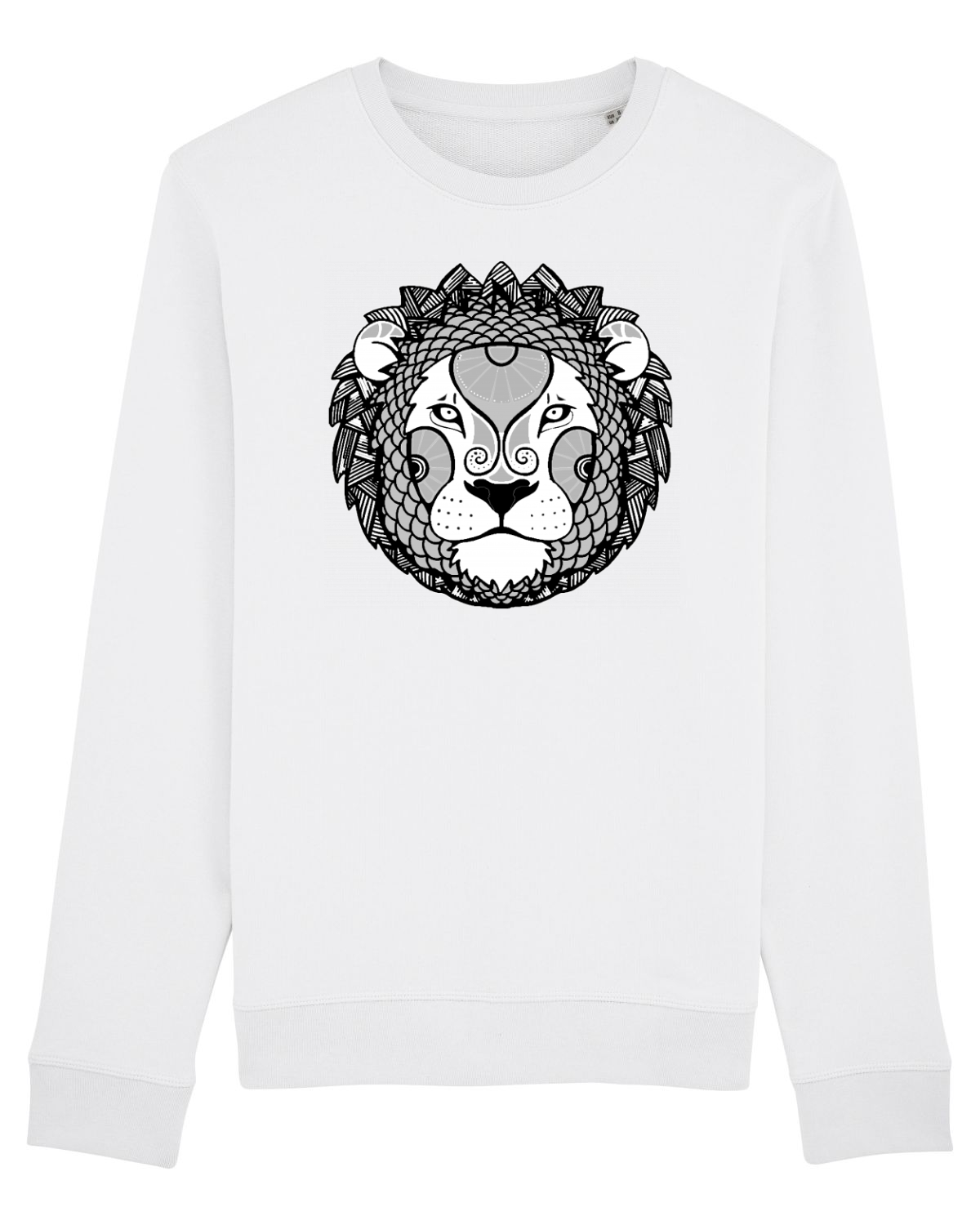 Bluză mânecă lungă Unisex Rise White