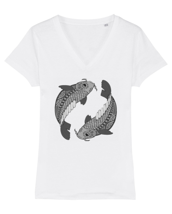 Pesti-zodiac B&W White