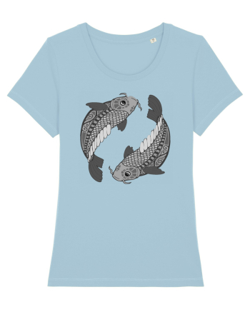 Pesti-zodiac B&W Sky Blue