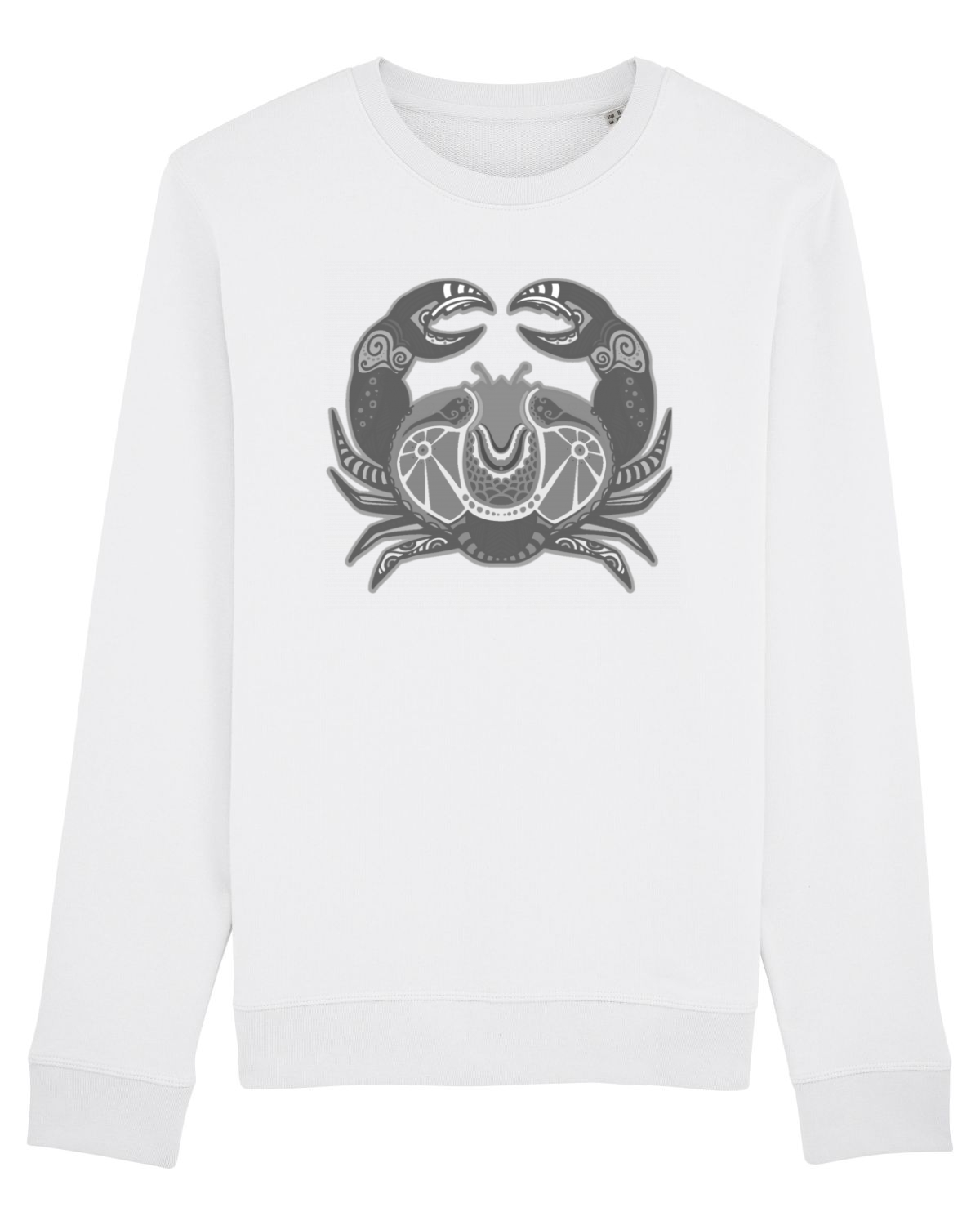 Bluză mânecă lungă Unisex Rise White