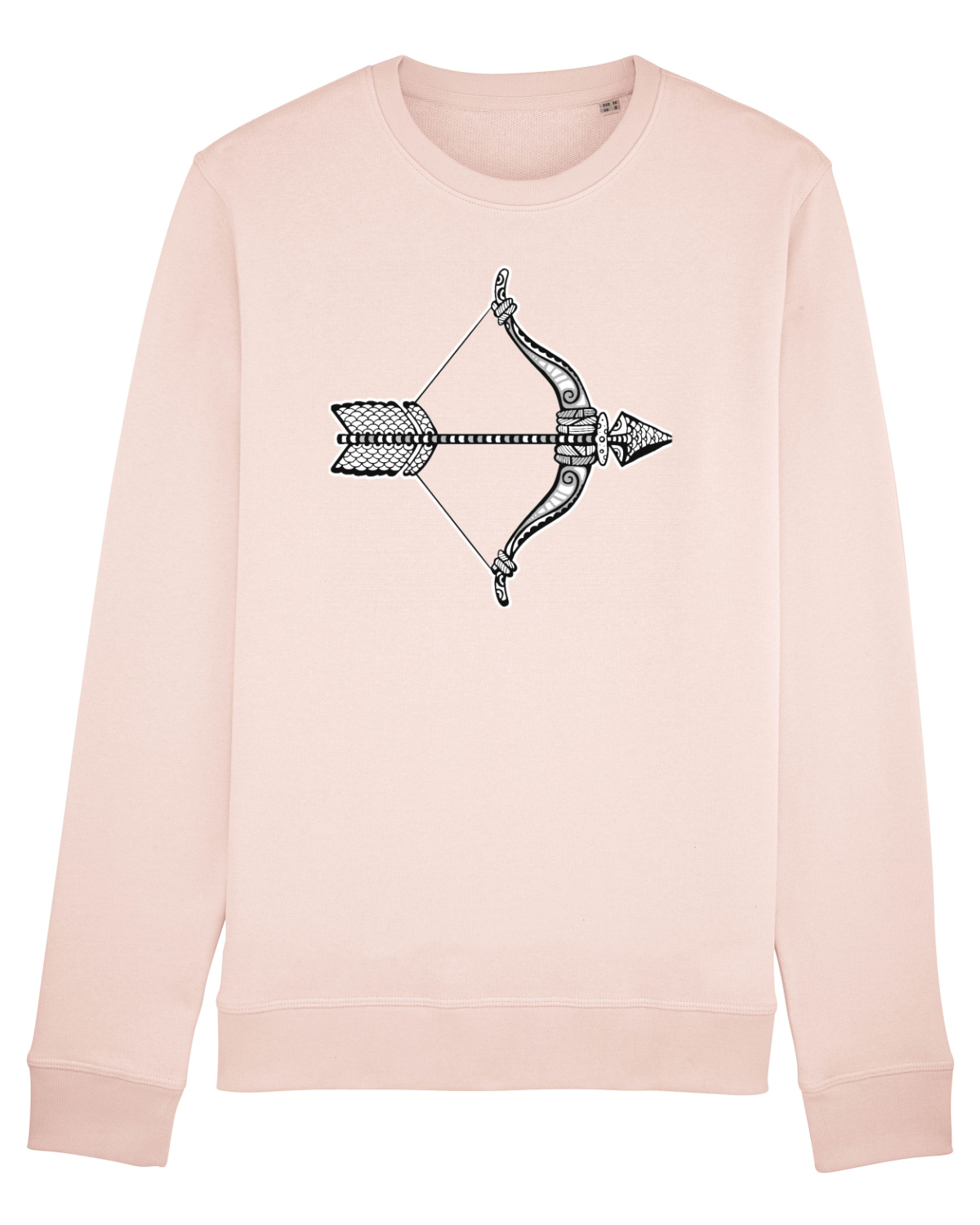 Bluză mânecă lungă Unisex Rise Candy Pink