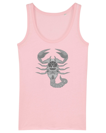 Scorpion-zodiac B&W Cotton Pink