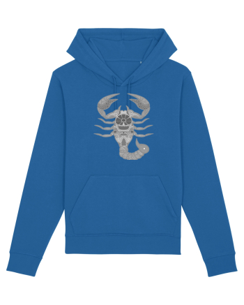 Scorpion-zodiac B&W Royal Blue