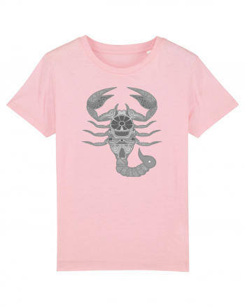 Scorpion-zodiac B&W Cotton Pink