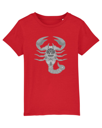 Scorpion-zodiac B&W Red