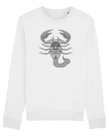 Scorpion-zodiac B&W White