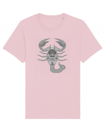 Scorpion-zodiac B&W Cotton Pink