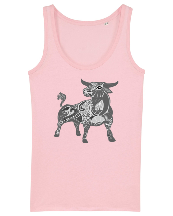 Taur-zodiac B&W Cotton Pink