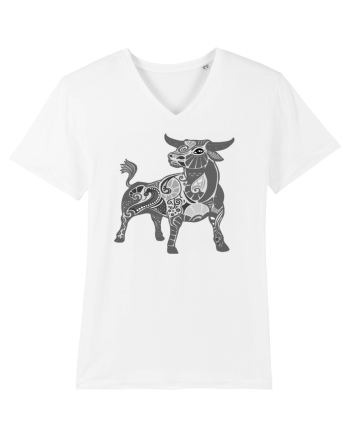 Taur-zodiac B&W White