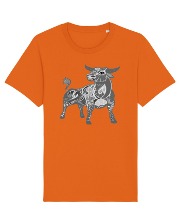 Taur-zodiac B&W Bright Orange