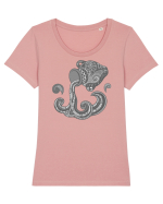 Varsator-zodiac B&W Tricou mânecă scurtă guler larg fitted Damă Expresser