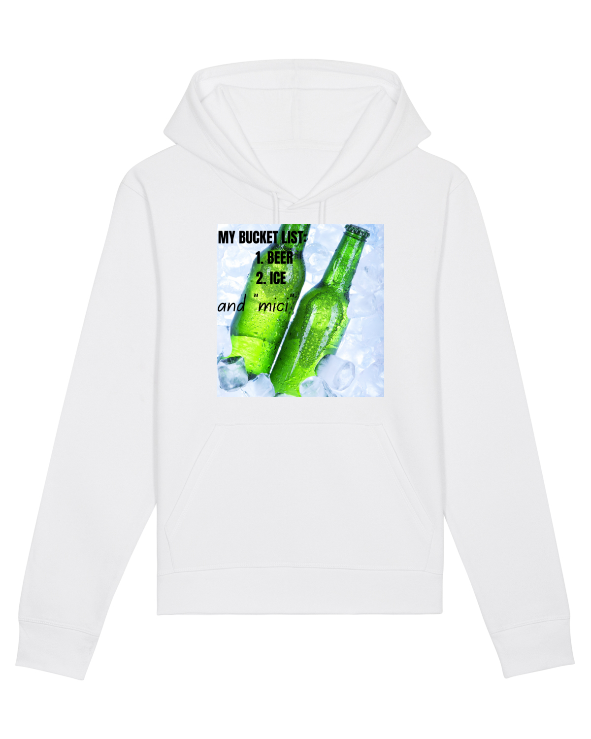 Hanorac Unisex Drummer White