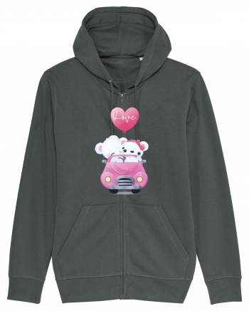 Valentine Polar Bear Love Anthracite