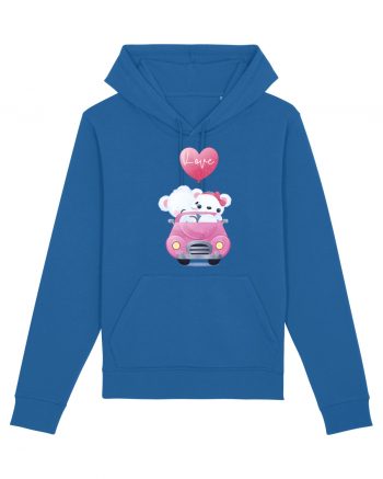 Valentine Polar Bear Love Royal Blue