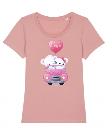 Valentine Polar Bear Love Canyon Pink